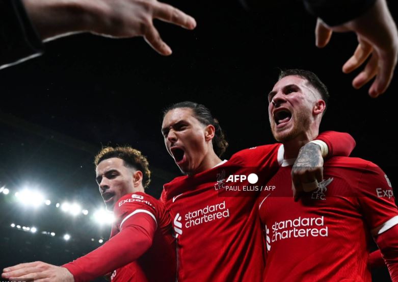 Liverpool face Man Utd title test as top four battle heats up